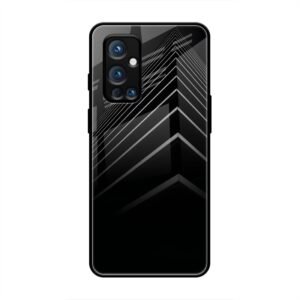 Square Illusion Glass Case for OnePlus 9 Pro