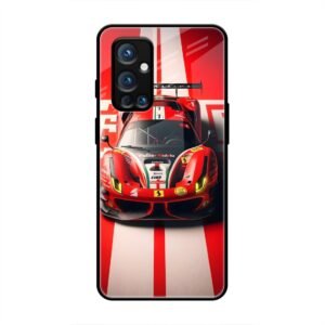 Ferrari Racing Glory Glass Case for OnePlus 9 Pro