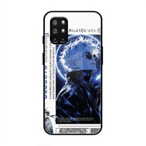Jujutsu Kaisen Character Poster Glass Case for OnePlus 9r