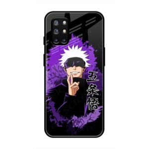 Gojo Satoru - The Honored One Glass Case for OnePlus 9r