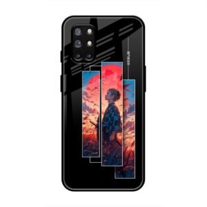 Samurai at Sunset Glass Case for OnePlus 9r