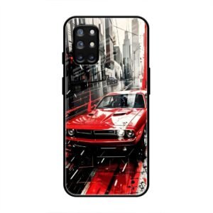Midnight Cruiser Glass Case for OnePlus 9r