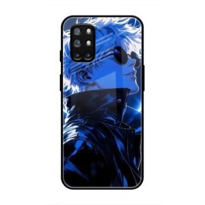Neon Halo Warrior Glass Case for OnePlus 9r