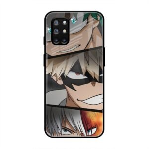 Determined Heroes Glass Case for OnePlus 9r