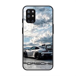 Porsche Under the Clouds Glass Case for OnePlus 9r