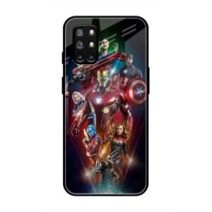 All avengers Glass Case for OnePlus 9r