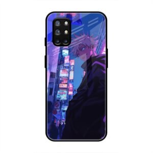 Neon City Streets Glass Case for OnePlus 9r
