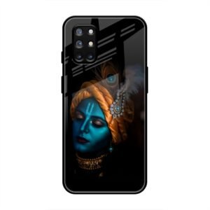Lord Krishna Glass Case for OnePlus 9r