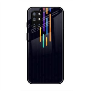 Neon Light Glass Case for OnePlus 9r