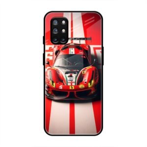 Ferrari Racing Glory Glass Case for OnePlus 9r