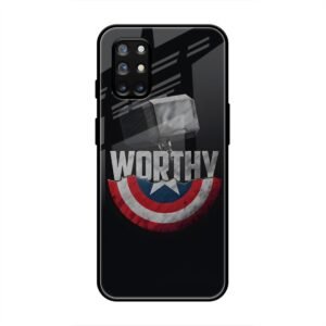 Thor and Caption America Glass Case for OnePlus 9r