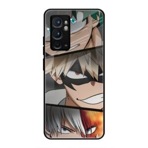 Determined Heroes Glass Case for OnePlus 9RT