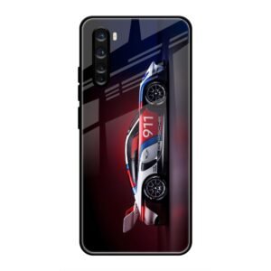 Porsche 911 Racing Legend Glass Case for OnePlus Nord