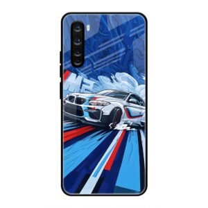 Dynamic BMW M2 Art Glass Case for OnePlus Nord