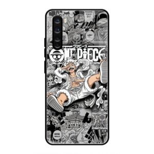 One Piece Manga Collage Glass Case for OnePlus Nord