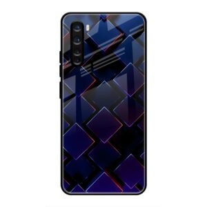 3D Square Glass Case for OnePlus Nord
