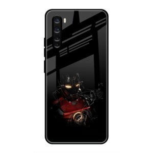 Iron Man Glass Case for OnePlus Nord