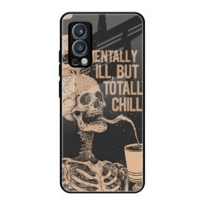 Skeleton Chill Glass Case for OnePlus Nord 2