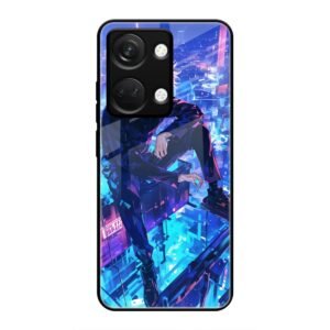 Cyberpunk Vigilante Glass Case for OnePlus Nord 3