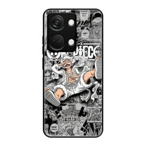 One Piece Manga Collage Glass Case for OnePlus Nord 3