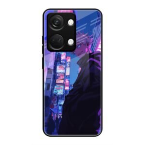 Neon City Streets Glass Case for OnePlus Nord 3