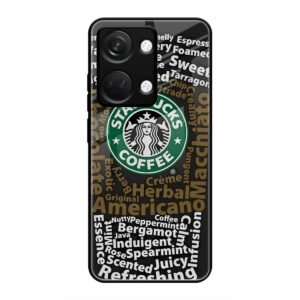 Starbucks Coffee Name Glass Case for OnePlus Nord 3