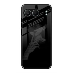 A boy Thinking Glass Case for OnePlus Nord 4