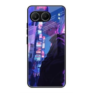 Neon City Streets Glass Case for OnePlus Nord 4