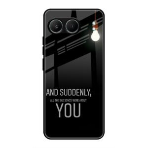 Quotes Glass Case for OnePlus Nord 4