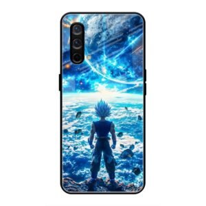 Cosmic Warrior's Resolve Glass Case for OnePlus Nord CE