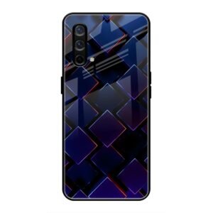3D Square Glass Case for OnePlus Nord CE