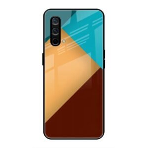 Abstract Color Glass Case for OnePlus Nord CE