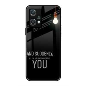 Quotes Glass Case for OnePlus Nord CE 2 Lite