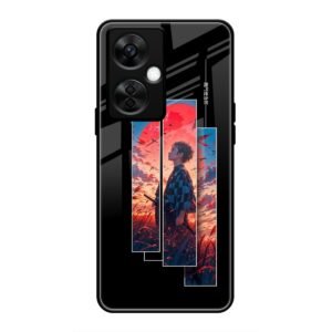 Samurai at Sunset Glass Case for OnePlus Nord CE 3