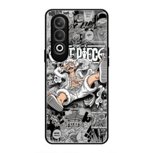 One Piece Manga Collage Glass Case for OnePlus Nord CE 4