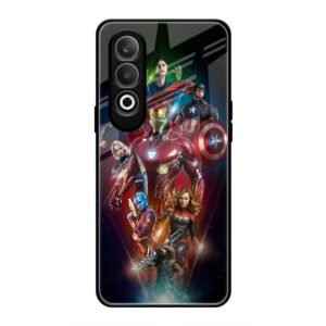 All avengers Glass Case for OnePlus Nord CE 4