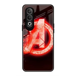 Avengers Logo Glass Case for OnePlus Nord CE 4
