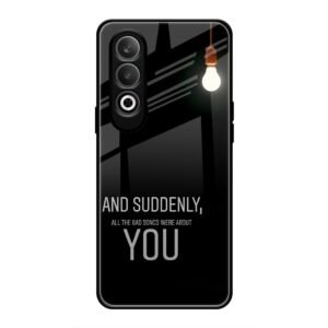 Quotes Glass Case for OnePlus Nord CE 4