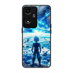 Cosmic Warrior's Resolve Glass Case for Oppo A59