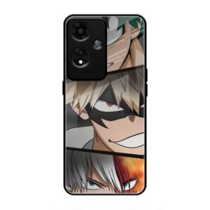 Determined Heroes Glass Case for Oppo A59