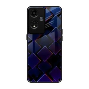 3D Square Glass Case for Oppo A59