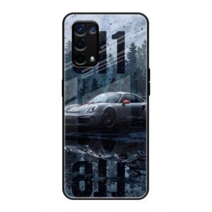 Ghost in the Fog Glass Case for Oppo A74 5G