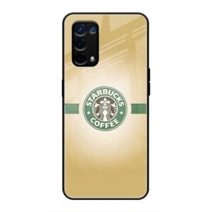 Starbucks Glass Case for Oppo A74 5G