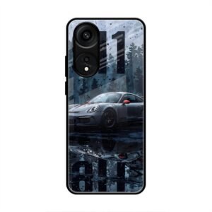 Ghost in the Fog Glass Case for Oppo A78 5G