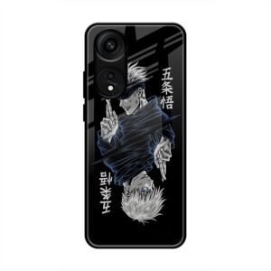 Duality of Satoru Gojo Glass Case for Oppo A78 5G