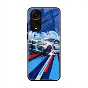 Dynamic BMW M2 Art Glass Case for Oppo A78 5G