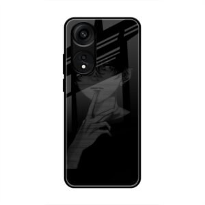 A boy Thinking Glass Case for Oppo A78 5G