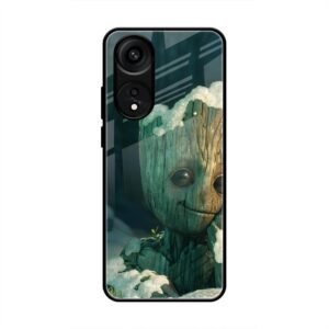 Groot Glass Case for Oppo A78 5G