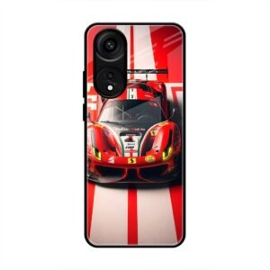 Ferrari Racing Glory Glass Case for Oppo A78 5G