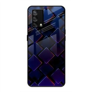 3D Square Glass Case for Oppo F19